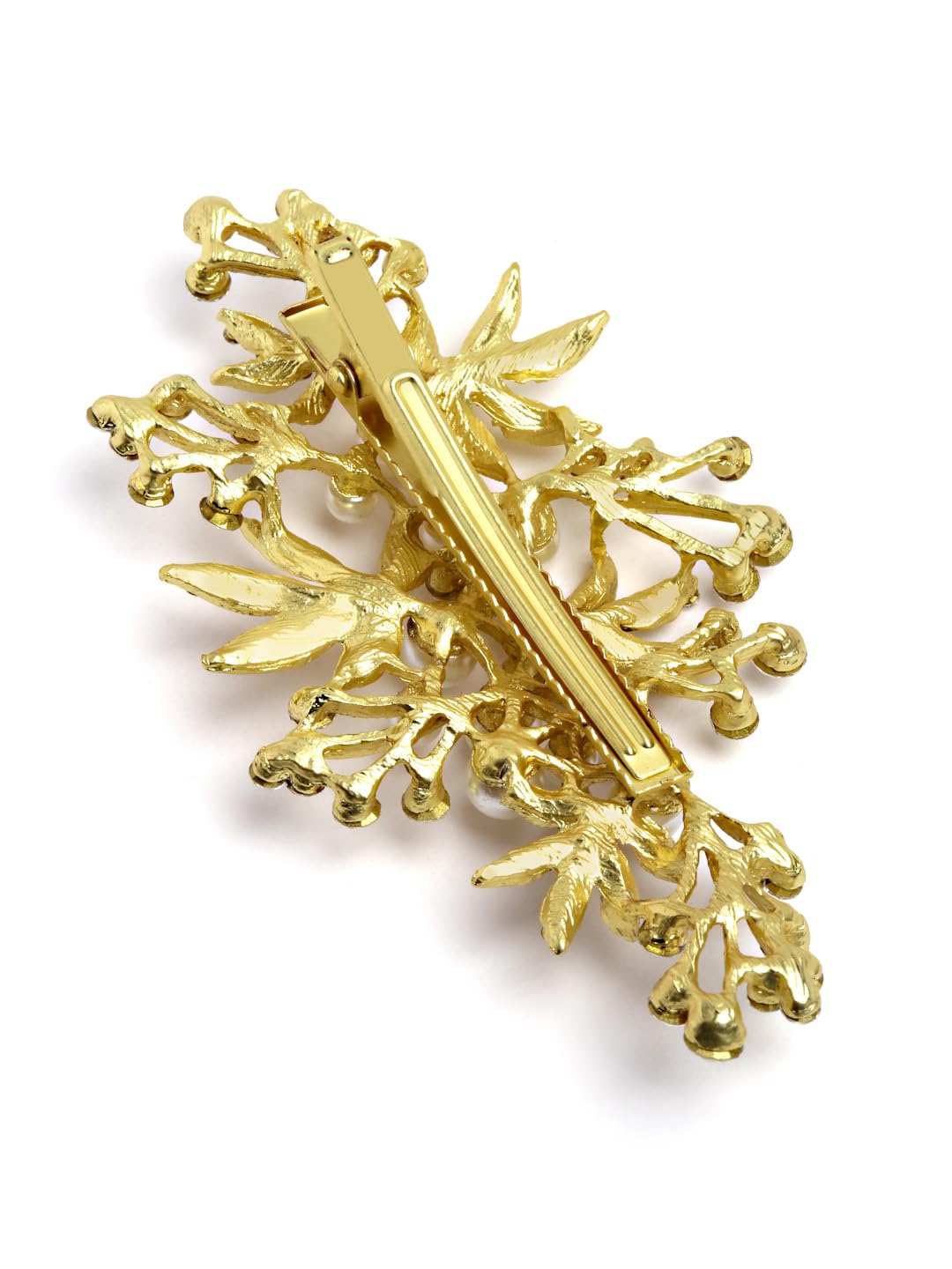 Vogue Hair Accessories Trendy Hair Clip hair Pin For Girls And Women - Gold (Vha_32N) 1