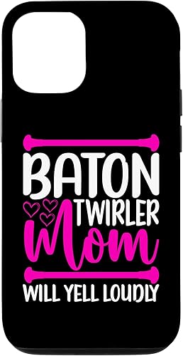 iPhone 14 Baton Twirling Mom Outfit Majorette Baton Twirler Mom Case