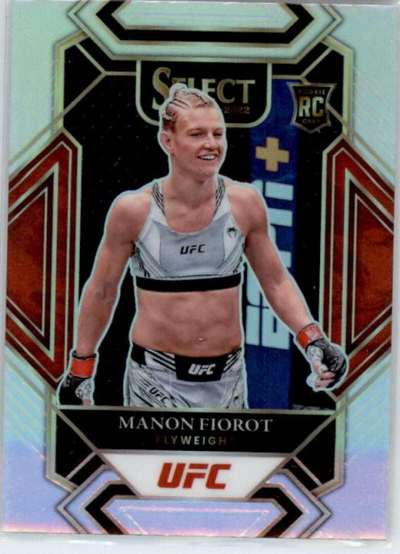 2022 Panini Select UFC Silver Prizms #339 Manon Fiorot Flyweight Mezzanine Official MMA Trading Card in Raw (NM or Better) Condition