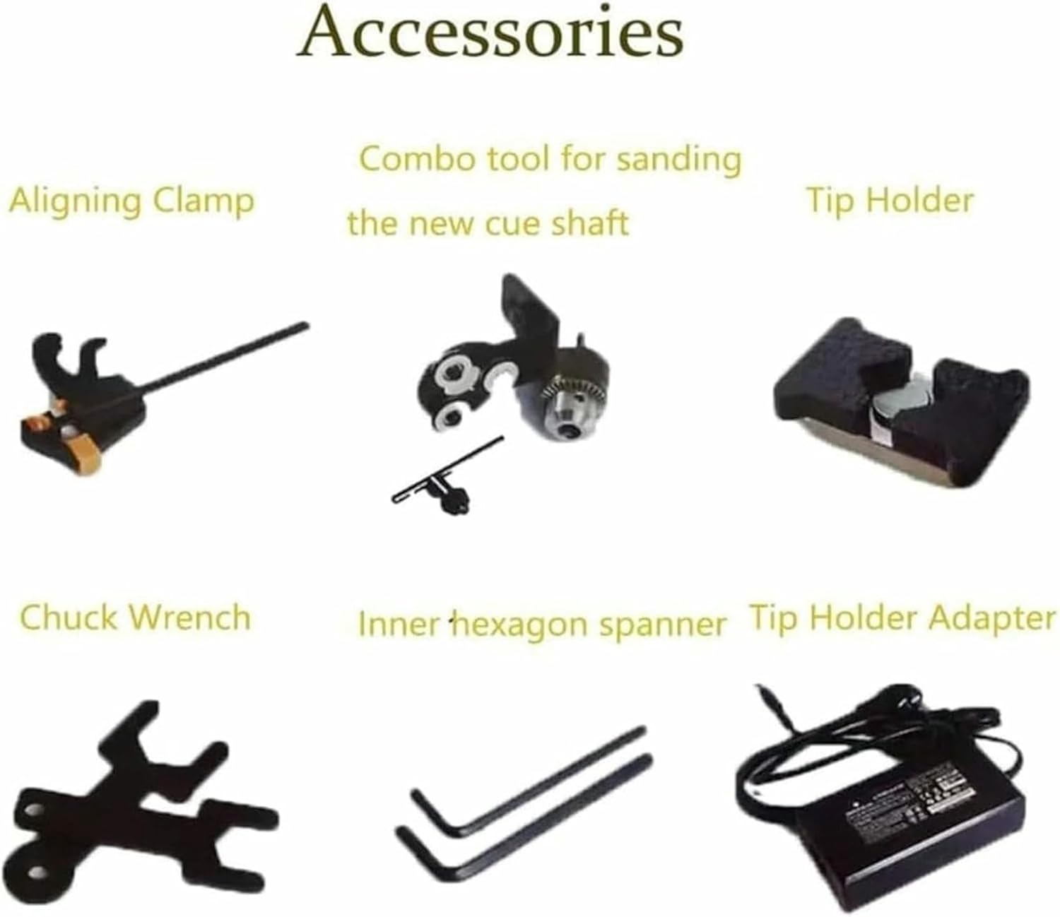 Snooker Cue Tips Clamp Repair Tool,Snooker Cue Stick Repairer,for Billiard Cue Tip Clamp Repairing, Change Copper Hoop, Club Straightening, Leather Replacement