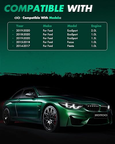 Vista 722 de SCITOO 1 bobinas de encendido con 4 bujías de iridio para Chevrolet 2011-2015 Cruze 1.4L 2016 Cruze Limited 1.4L 2012-2020 Sonic 1.4L 2013-2021 Trax