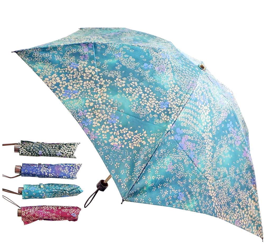 新品 かぎろひ 紫外線カット加工 絹100% 「柿渋染め」晴雨兼用折りたたみ傘 新品 かぎろひ 紫外線カット加工 絹100% 「柿渋染め」晴雨兼用