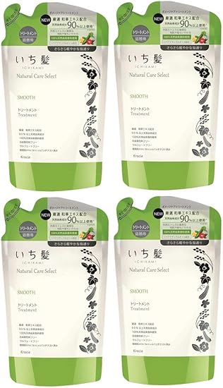 大流行中 3個セットいち髪ナチュラルケアセレクト スムース さらさら軽やかな指通り トリートメント詰替340g ハーバルグリーンの香り トリートメント ヘアパック Adga Org 大流行中 3個セットいち髪ナチュラルケアセレクト スムース さらさら軽やかな指通り トリートメント詰替340g ハーバルグリーンの香り トリートメント ヘアパック Adga Org