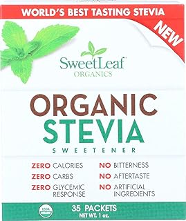 Sweetleaf, Stevia Sweetener Organic, 35 Count