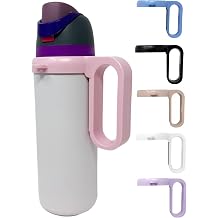 Bottle Handle for Owala FreeSip 24oz 32oz 40oz Strong Plastic Water Bottle Holder, Durable Easy Carry Accessory for Running, Jogging, Gym, Hiking, and Drinking While Driving & More