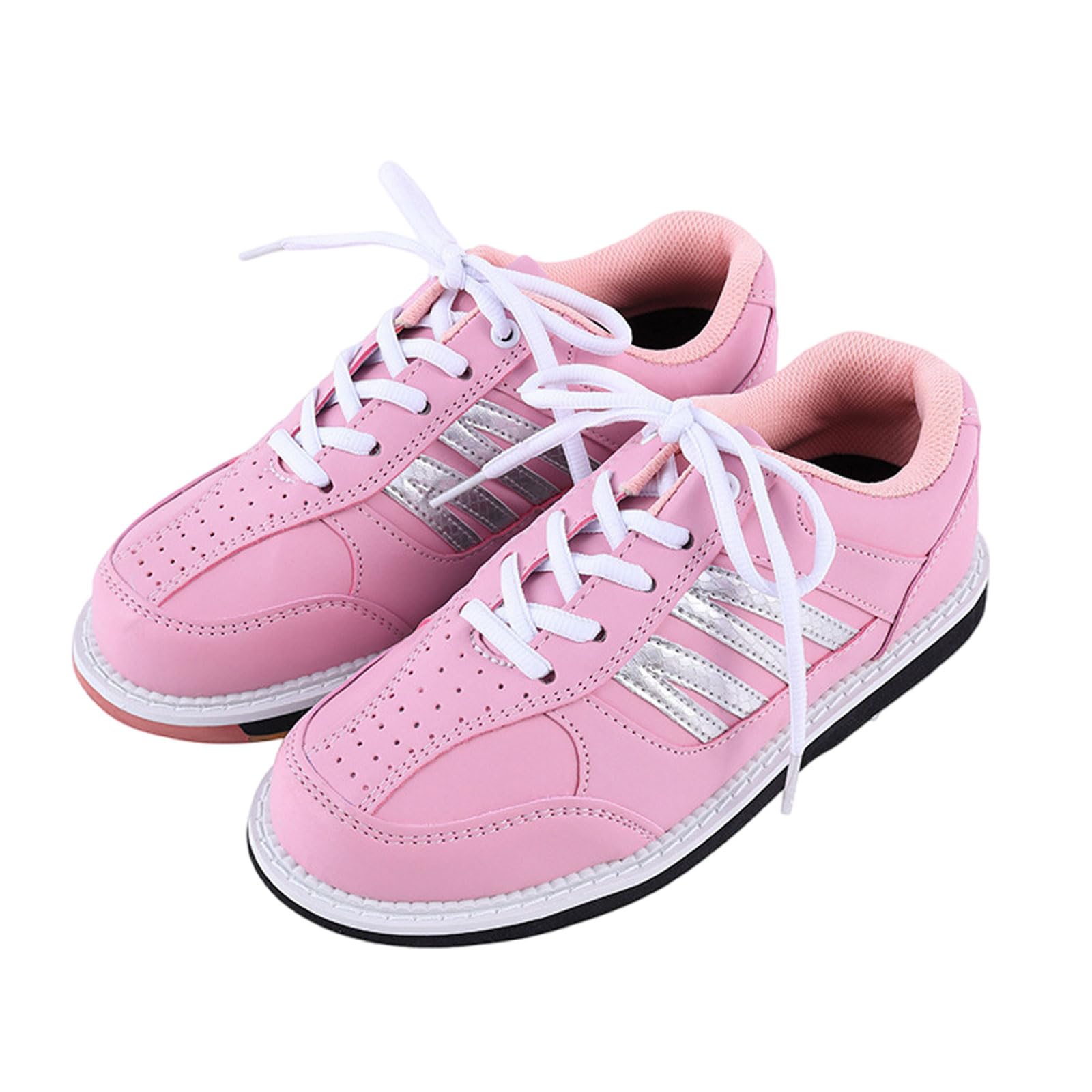 Zapatos De Bolos Hombre,Zapatos De Bolos Mujer,Zapatillas De Bolos,Zapatos De Bowling Unisex,Antideslizantes,Ligero,CóModas Y Ligeras,Adecuado para Jugadores Diestros O Zurdos