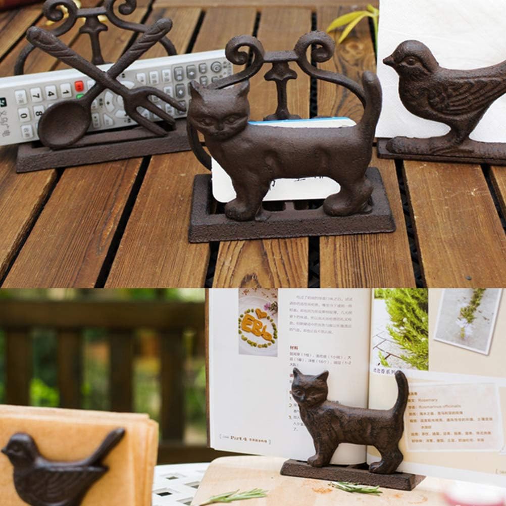 Bіg Sаlе Trycooling Cast Iron Napkin Holder Paper Towel Stand Tissue Dispenser for Dinner Table Kitchen Counter Top (Tableware) Onе-Dау Sаlе: Uр tо 40% оƒƒ Trycooling Cast Iron Napkin Holder Paper Towel Stand Tissue Dispenser for Dinner Table Kitchen Counter Top (Tableware)