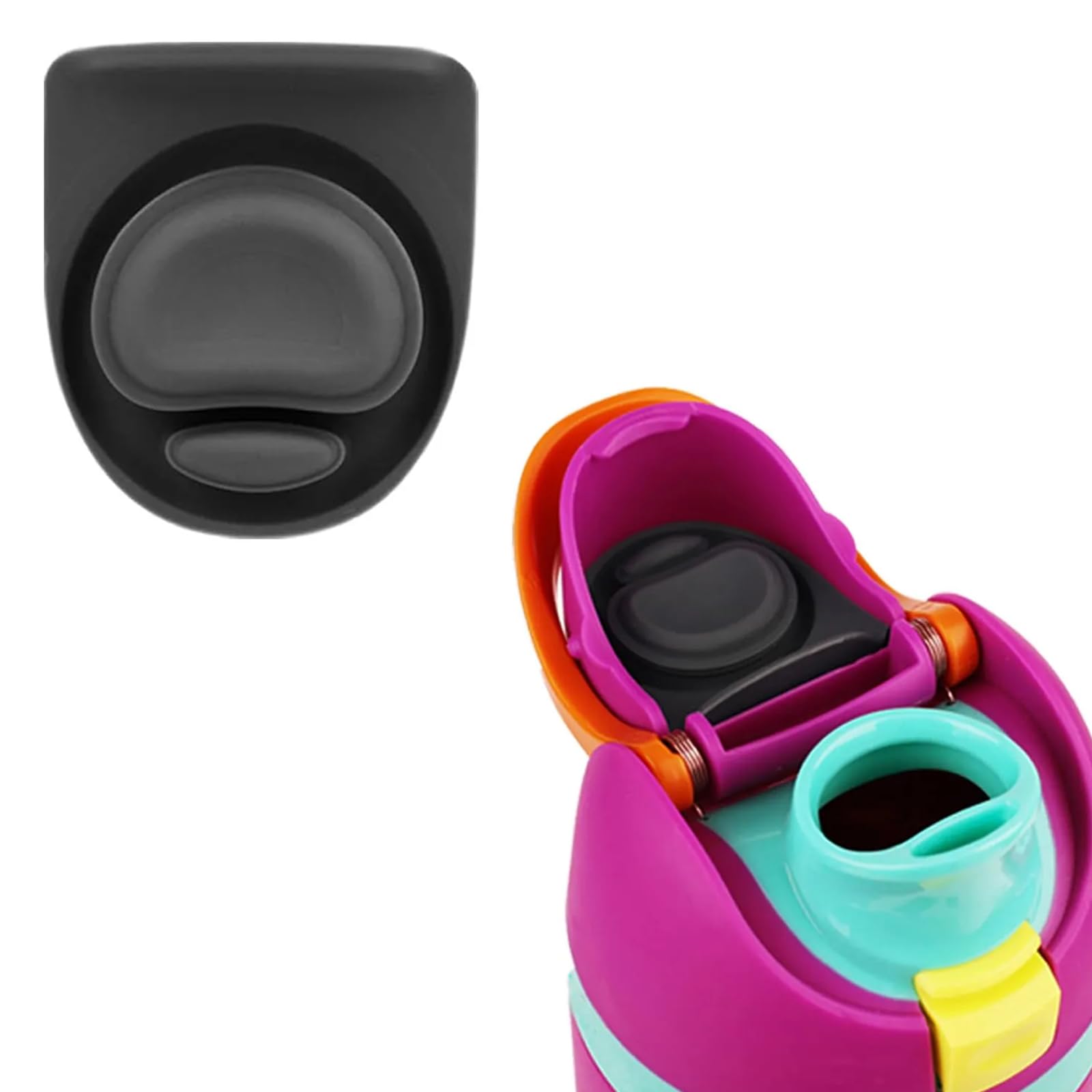 Coperchi Di Ricambio Per Bottiglia Owala FreeSip - 4 Pezzi Con Molle E Cacciavite, Multicolore - Foto 10