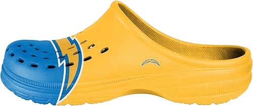 Miniatura 88 de FOCO - Sandalias de agua de jardín con logotipo de equipo de la NFL, para hombre Camuflaje tonal,logotipo grande de bloque