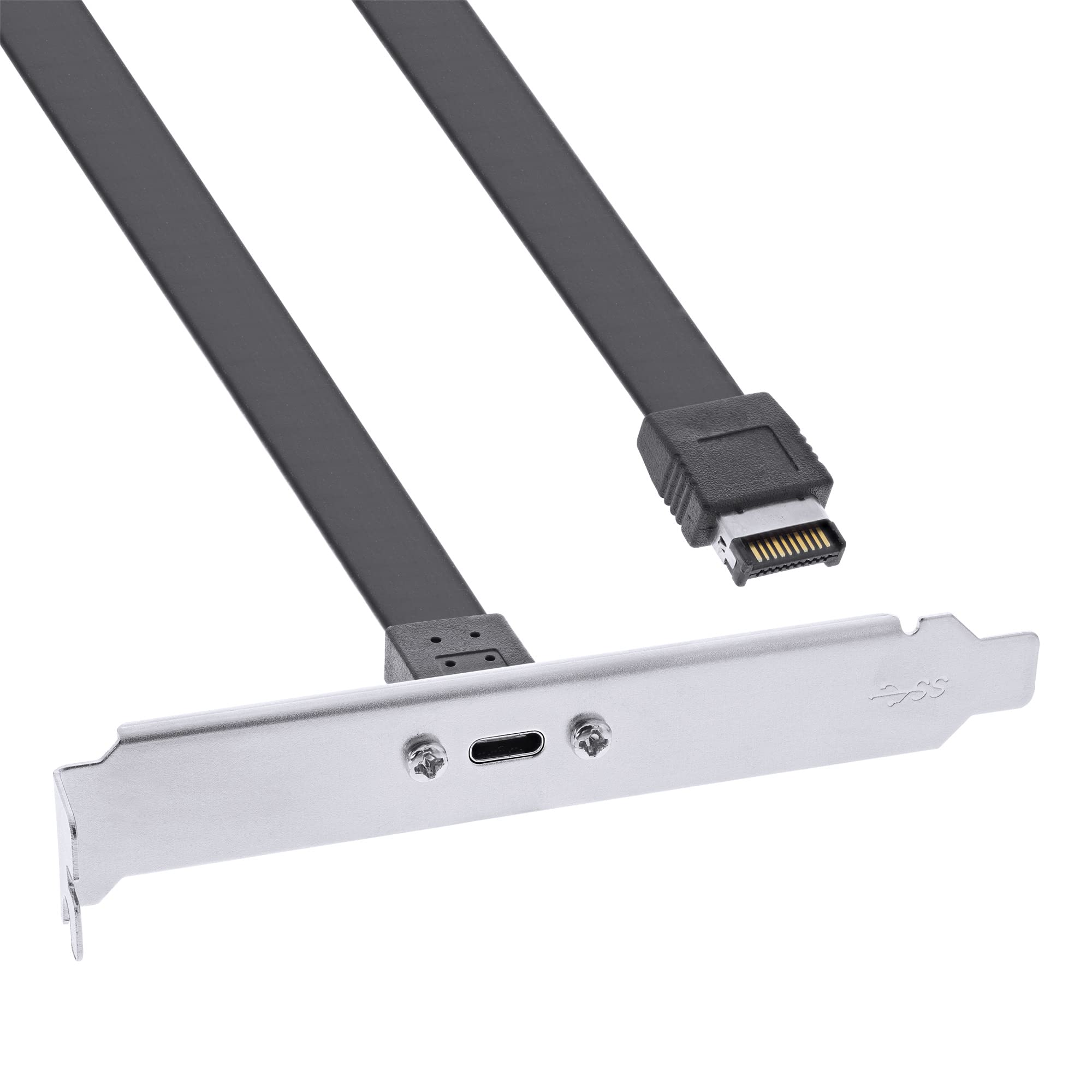 InLine® Slot Bezel USB Type C to USB 3.1 Front Panel Key-A Internal 0.5 m