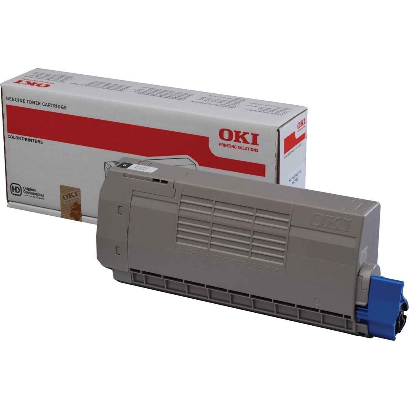 Toner noir OKI 45396304 consommable impression laser haute précision - 2