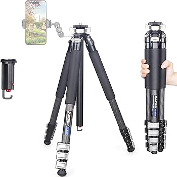 Amazon | INNOREL GT254CF カーボン三脚 快速レバーロック 異形 Amazon | INNOREL GT254CF カーボン三脚 快速レバーロック 異形