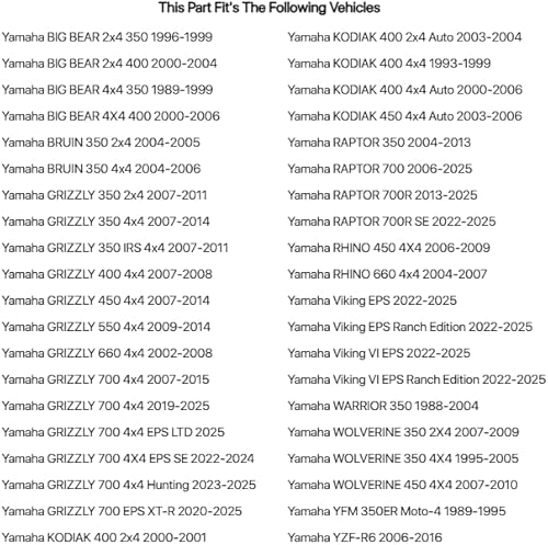 Miniatura 2 de Tusk Extractor de volante 1.378 in para Yamaha RHINO 660 4x4 2004-2007
