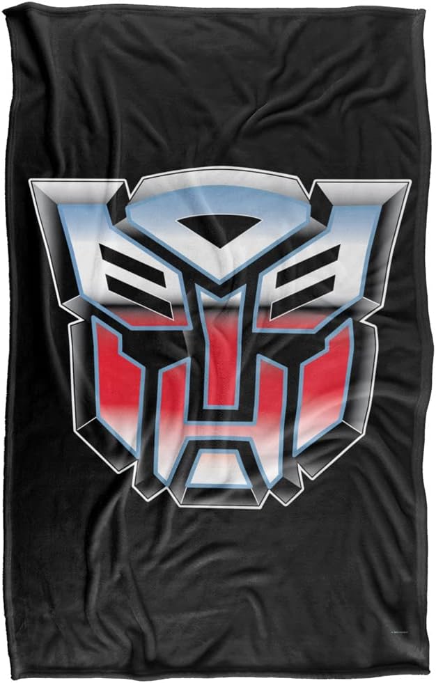 Transformers Autobot Shine Silky Touch Super Soft Throw Blanket 36" x 58"