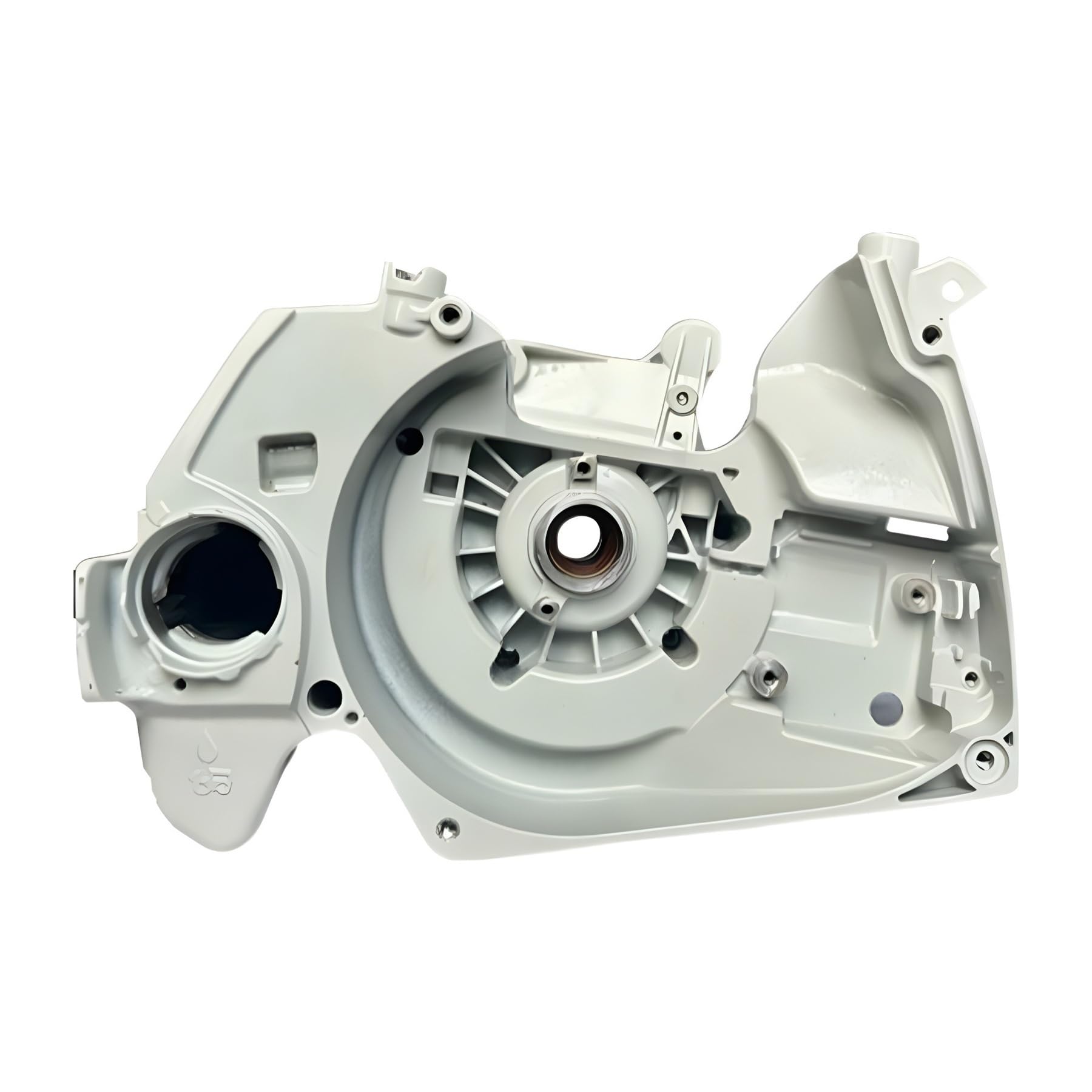 Cárter del Motor del depósito de Combustible y Aceite, Compatible con Motosierra MS651, MS661 y MS661C.