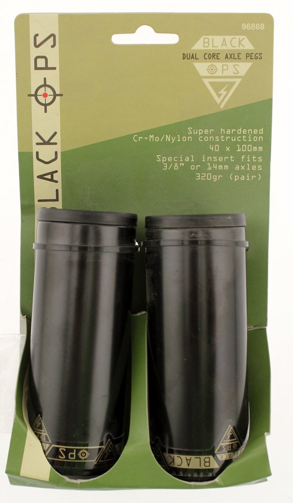 AXLE PEGS BK-OPS DC BK 40x100 3/8-14mm