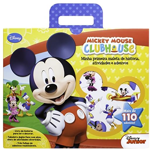 Disney. Minha Primeira Maleta de História, Atividades e Adesivos. Mickey Mouse - Volume 1