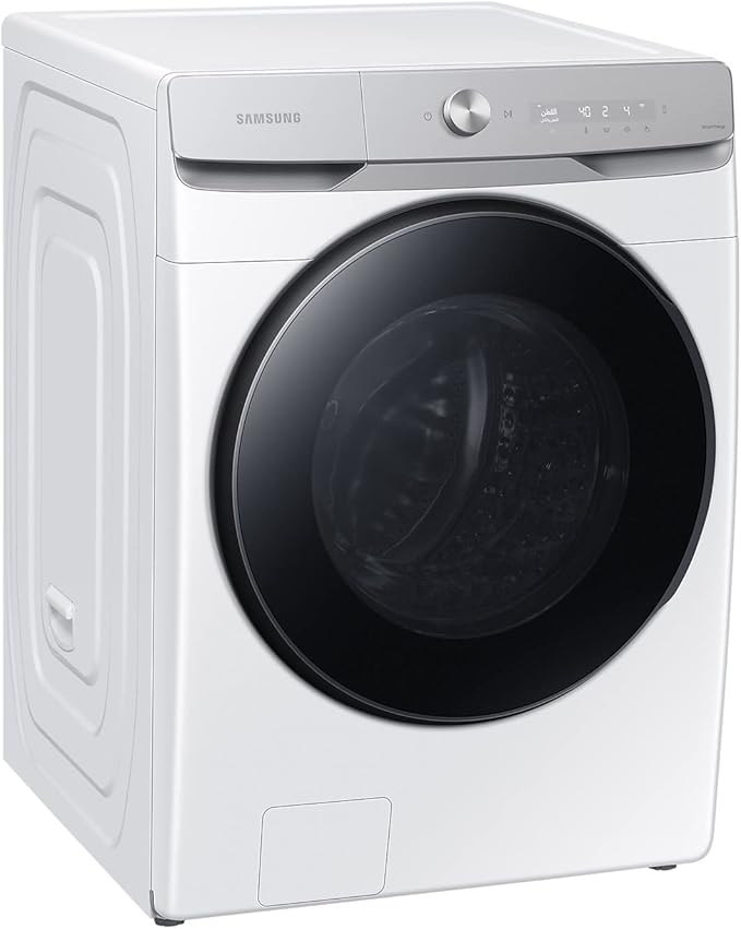 غسالة تحميل امامي 16/10 كجم مع مجفف من سامسونج رقم الموديل WD16T6300GW/YL ضمان لمدة عامين تعبئة أمامية ابيض من أفضل 5 غسالات ملابس في عام 2025