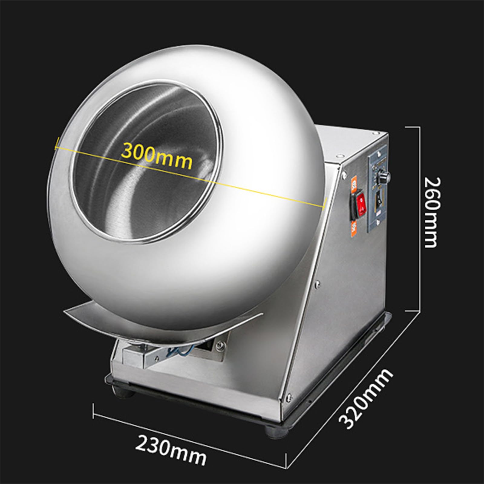 Amazon.co.jp : 砂糖コーティング機、業務用チョコレートアイシング
