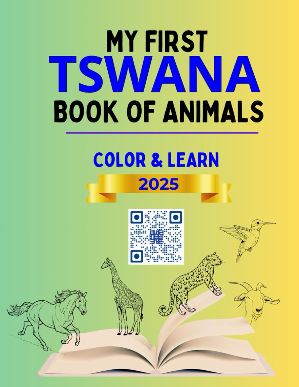 My First Tswana Book of Animals (Connection: English Tswana)