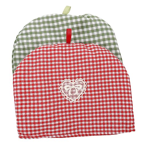 HOLIDYOYO 2-Pack Teapot Warmers Insulation Covers for Tea Pot Kettle Covers Stylish Designs