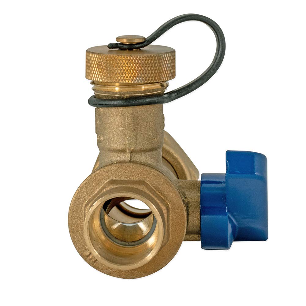 Eastman 60204 Kit de válvula de servicio de calentador de agua sin tanque, Unión FNPT x 3/4" FIP, latón