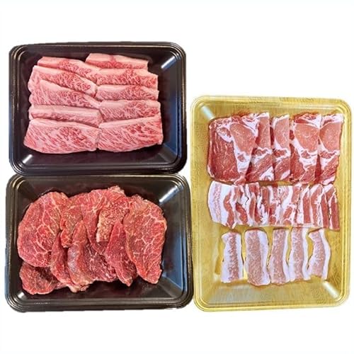 鹿児島県産黒牛黒豚BBQセット650g