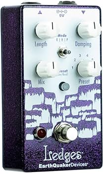 Amazon.co.jp: Earthquaker Devices Ledgesリバーブ、パープル