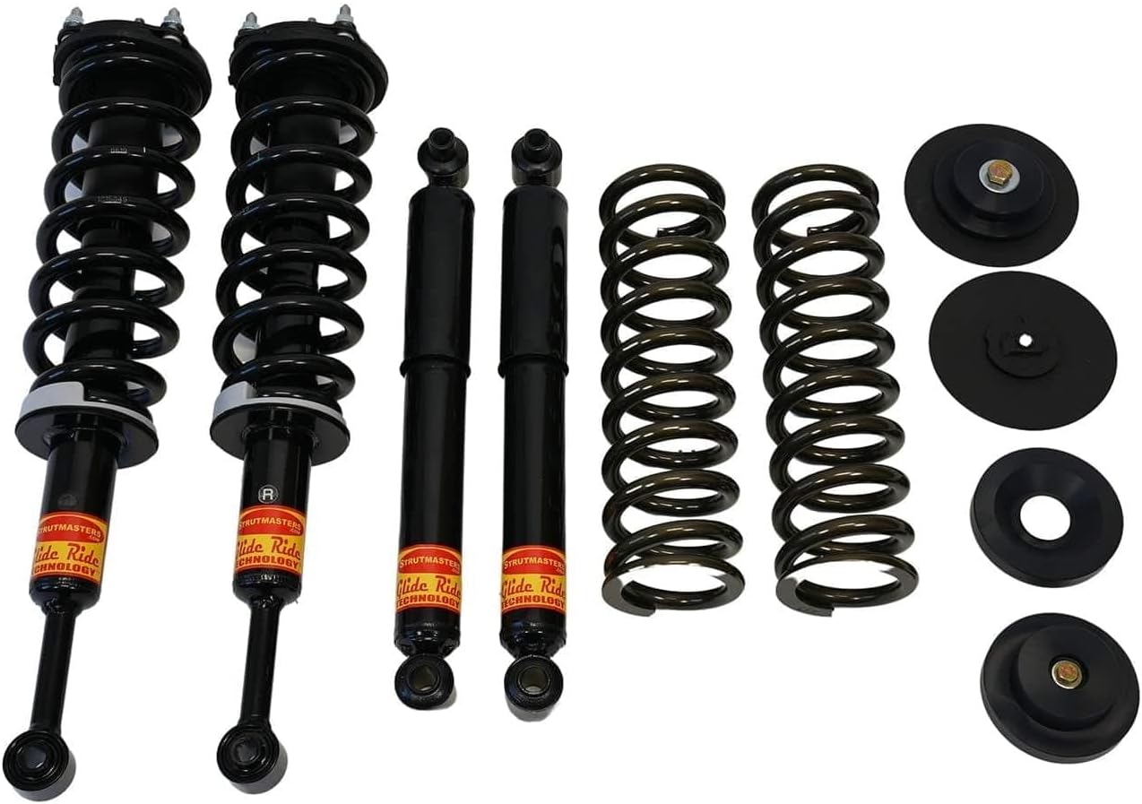 Strutmasters 4-Wheel Air Suspension Conversion Kit compatible with 2008-2022 Toyota Sequoia (TR34F)