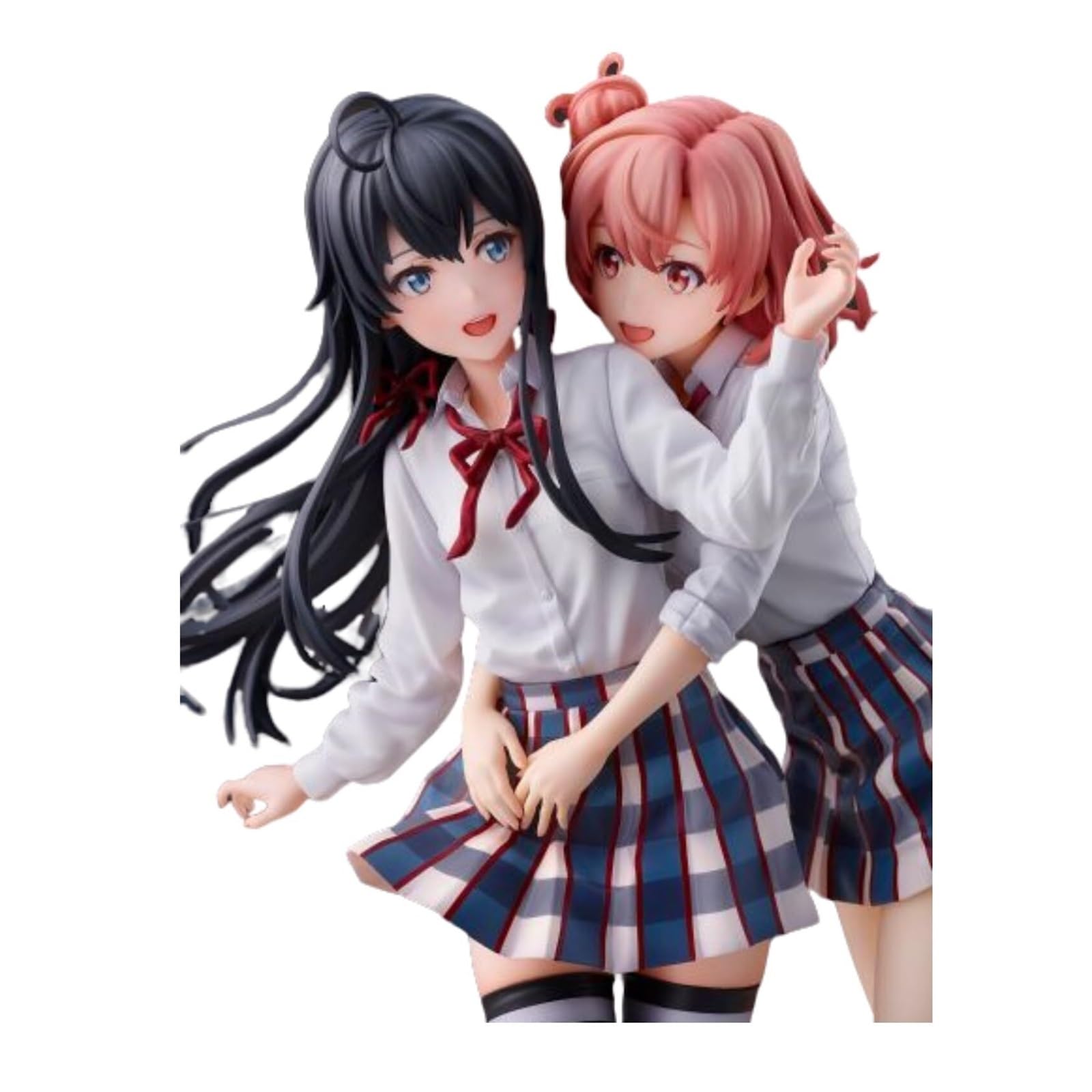Yuigahama Yui & Yukinoshita Yukino Figura Anime Girl Figura de acción Statua de PVC Personaje del Juego Decoración Coleccionable