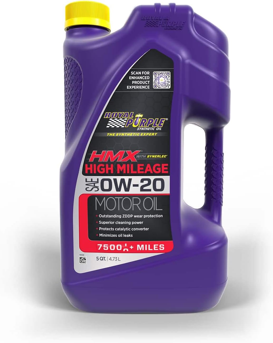 - Royal Purple HMX SAE 0W-20 High Mileage motor oil - 5 Quart (Pack of 3)