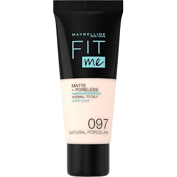 MAYBELLINE MakeUp Fit Me Foundation Matte 097 Natural Porcelain 30 ml