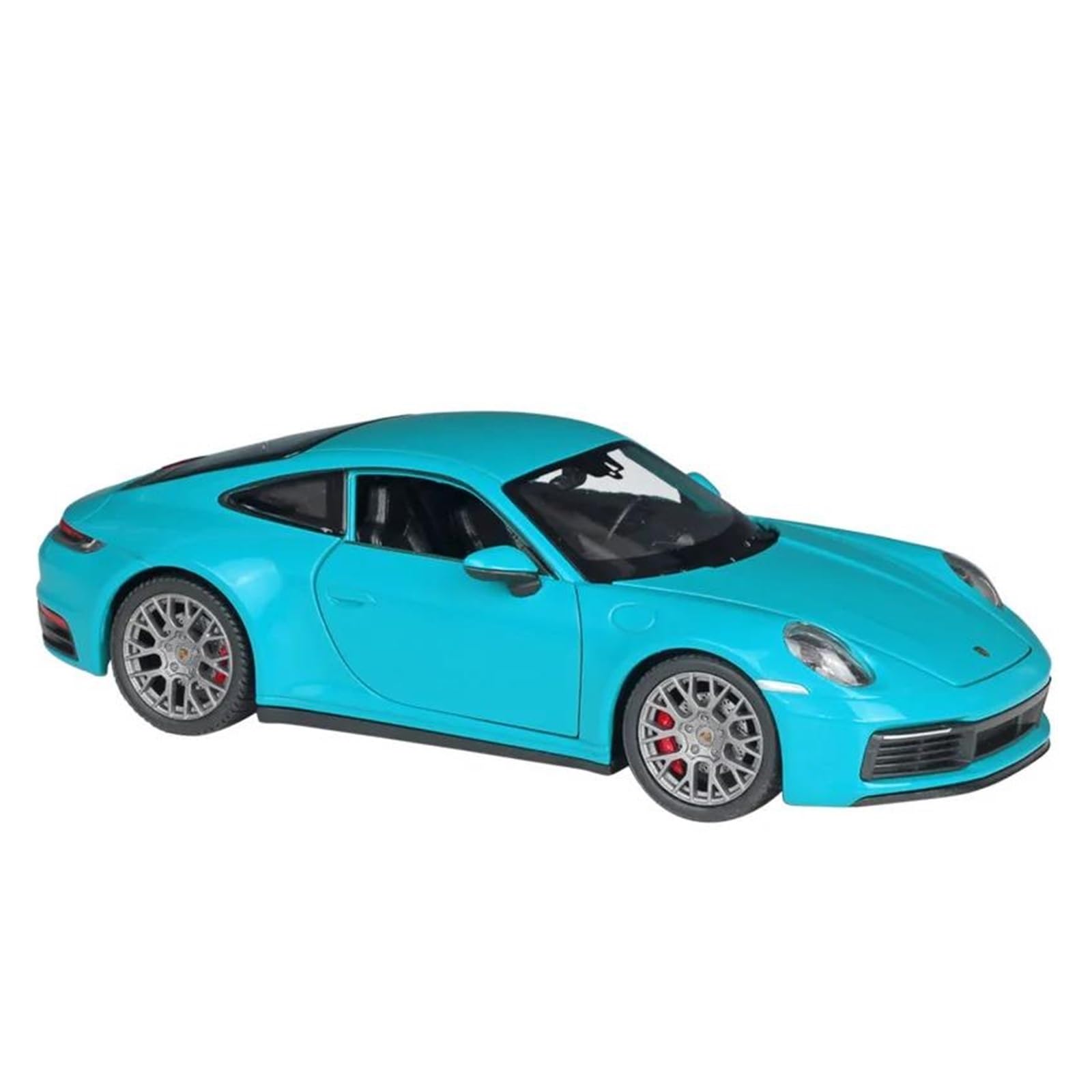 Auto In Miniatura 1 24 Per Porsche 911 Carrera 4S Simulazione Modello Di Auto In Lega Statico Decorazione Da Tavolo Collezione(Yellow)