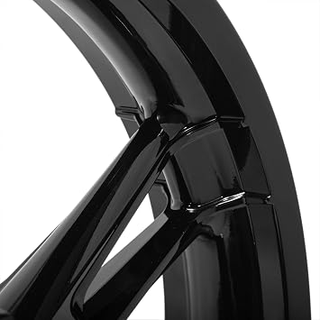 TOFR 21x3.5 Enforcer Front Wheel Rim Tubeless For Harley Touring Bagger Road King Road Glide Electra Glide Ultra Classic Ultra Limited Street Glide Custom Special 2009-2023 Gloss Black