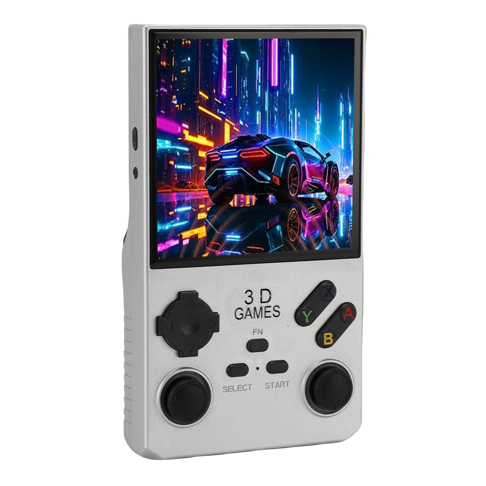 Console di Gioco Portatile retrò da 4" con Spazio di Archiviazione da 256 GB per, Dispositivo di Gioco Portatile per Divertimento Illimitato, Schermo in Vetro Temperato da 4,0 Pollici per