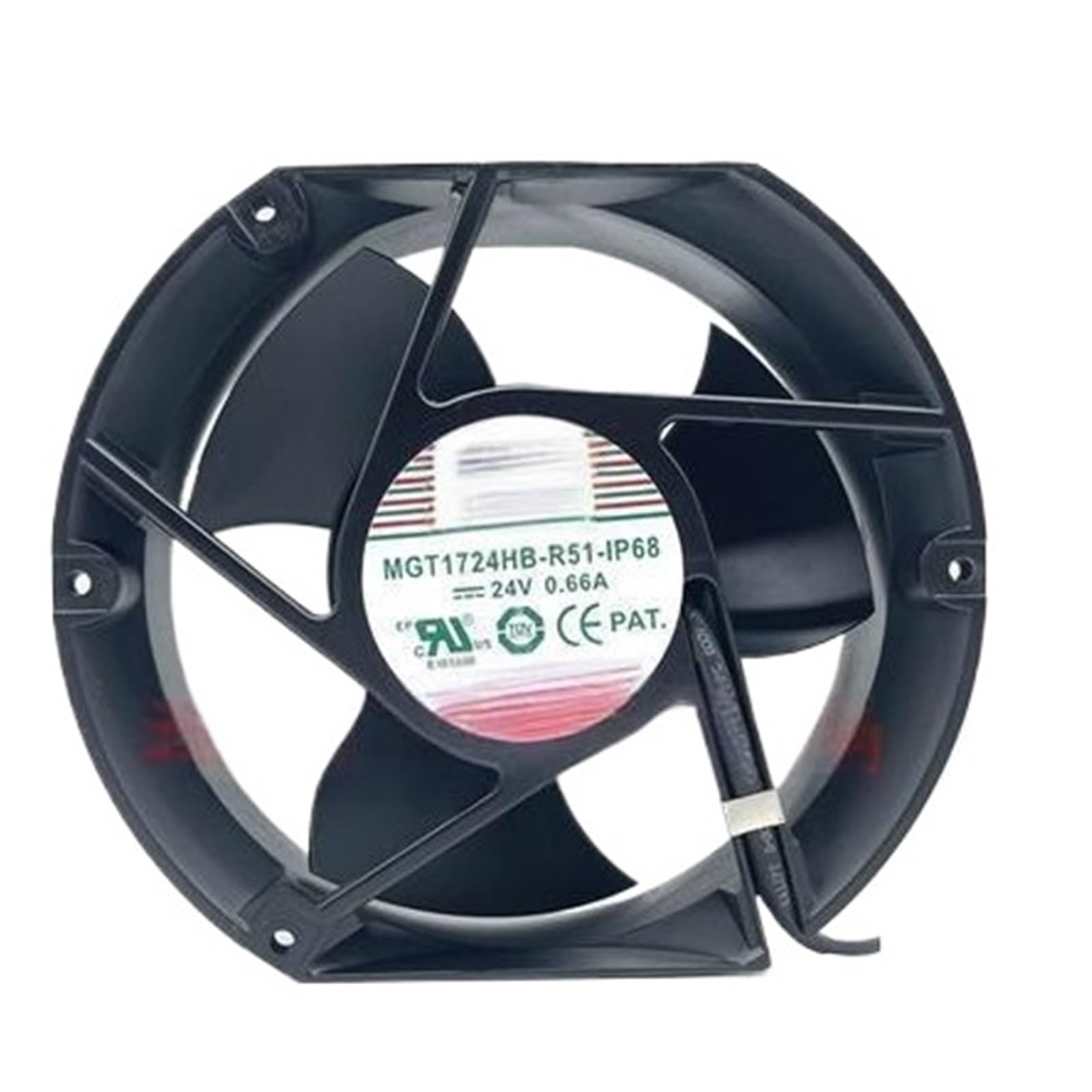 WEUSANXPL MGT1724HB-R51 24V 0.66A 15.84W 3-Wire Inverter Fan