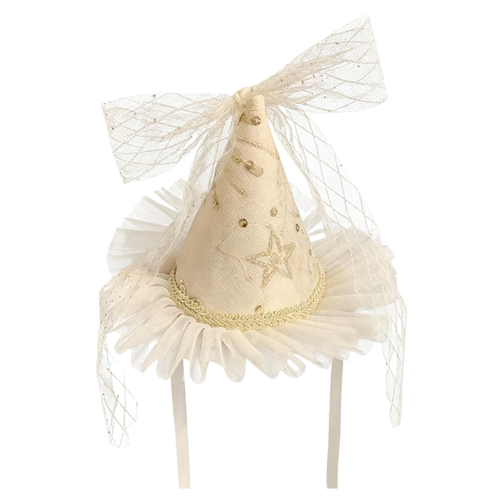 Tsophreniq User Friendly French Bowknot Party Hat Portable Comfortable Design for Adults Kids Celebration Recyclable Materials Festival Accessories