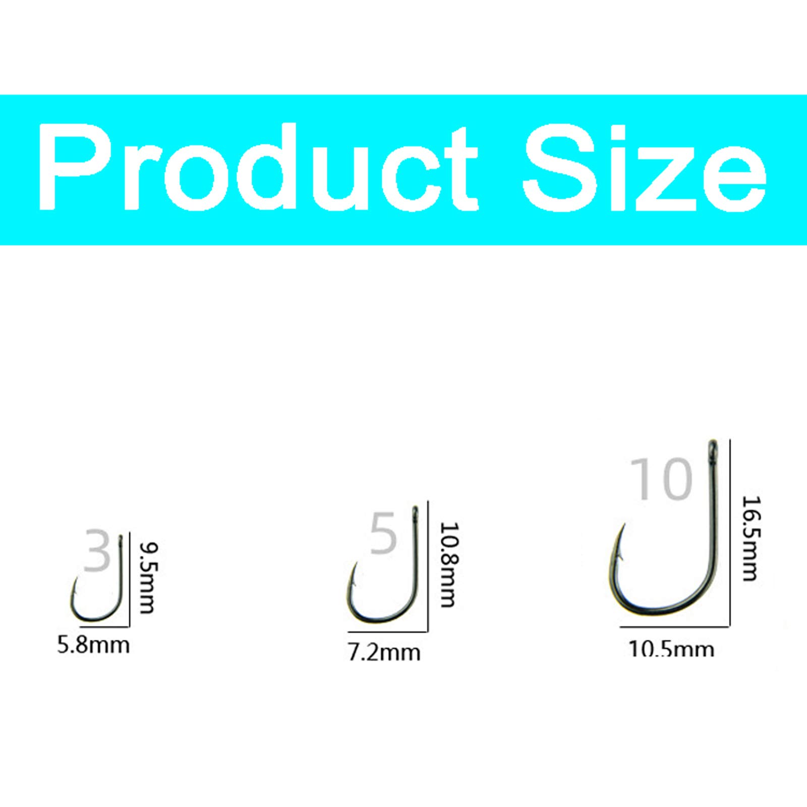 Ami Da Pesca In Mare Misura Grande - Gancio Triplo Argento Per Pesce Di Fondale - Foto 3