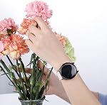 AR01 Smartwatch Case, compatible avec le boîtier Aeac Smart Watch, Lamshaw TPU Boîtier avec protecteur d'écran compatible avec Aeac AR01 Case de montre intelligente 1,32" (Rose)
