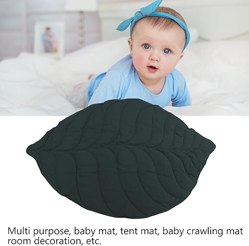 Miniatura 6 de Garosa Alfombra en forma de hoja de algodón para bebé, tapete de juego para bebé, tapete de juego para ventana de bahía, tapete de escalada para