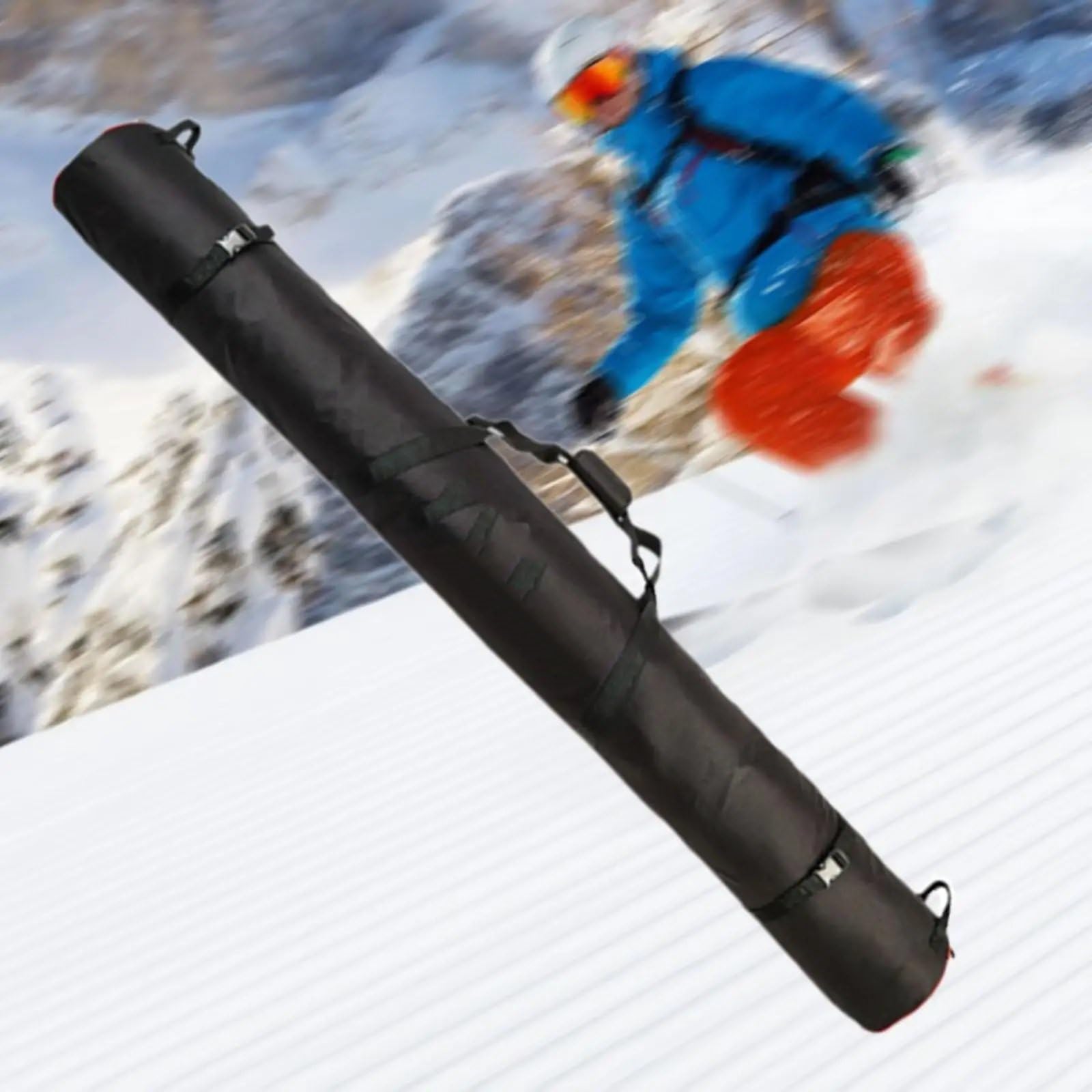 Torby na buty narciarskie Torba do przechowywania sprzętu narciarskiego z paskami o dużej pojemności, ochronna snowboardu, narciarstwa, sportów zimowych, mężczyzn i kobiet torba bagażowa