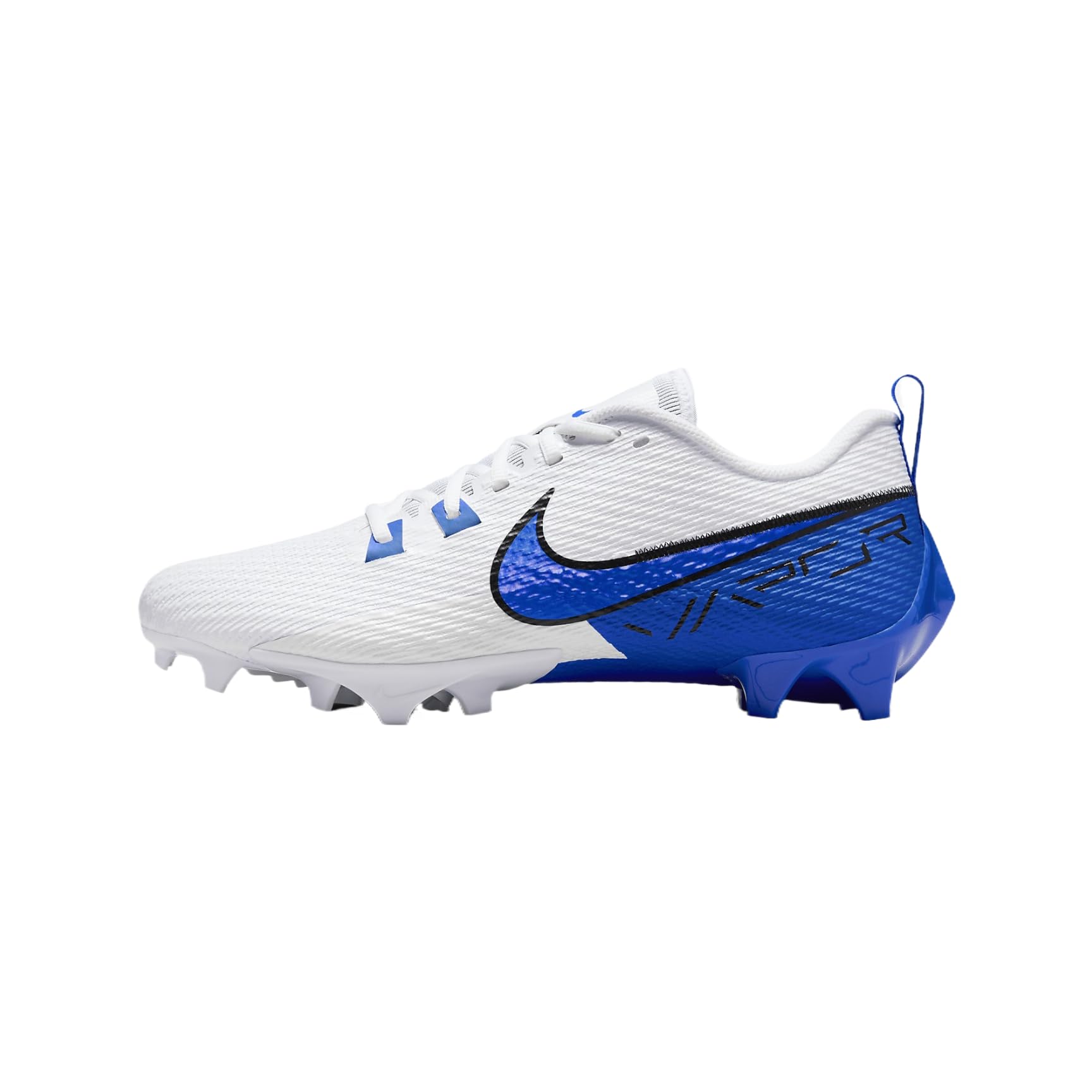 Nike Vapor Edge Speed 360 2 Men's Football Cleats (FQ4045-105, White/Black/Hyper Royal) Size 4.5