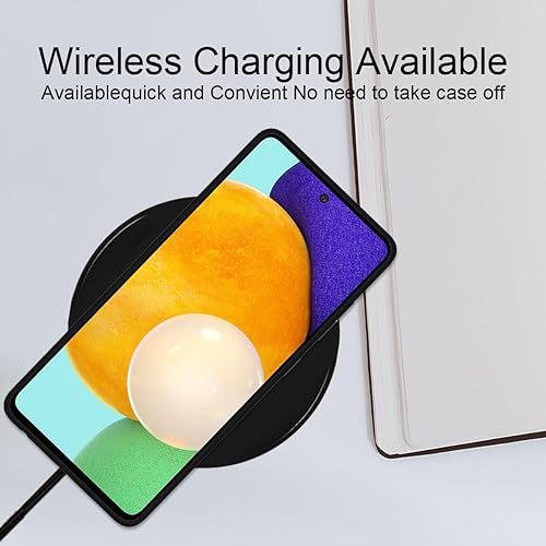 Miniatura 5 de zaztify Funda de teléfono para Samsung Galaxy A52 5G4GA52s 5G, color rojo y negro divertido trippy goteo sonrisa derretida hippie sonriente calavera