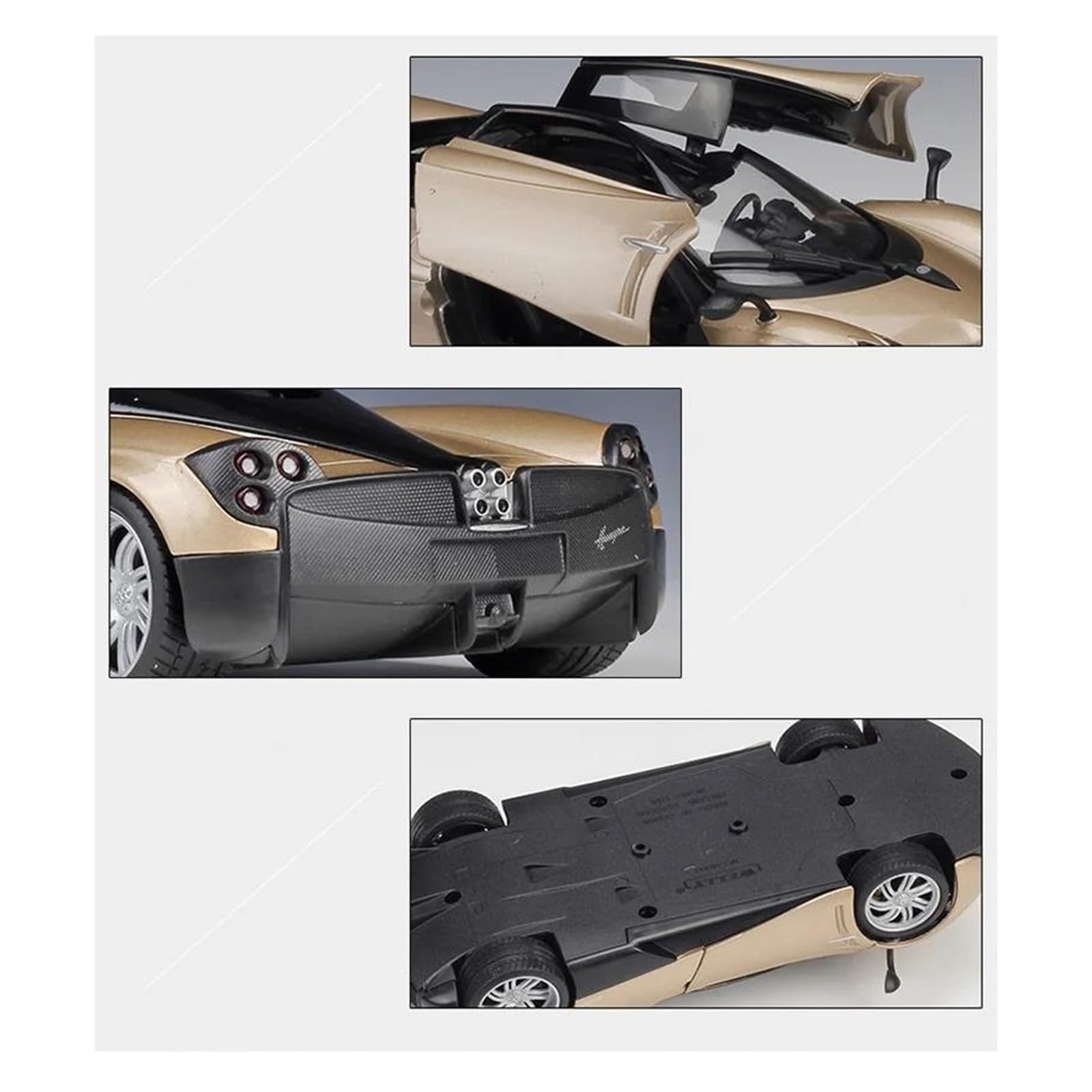 Amazon.co.jp: Display Cars 1:24 パガーニ ウアイラ 合金スポーツカー