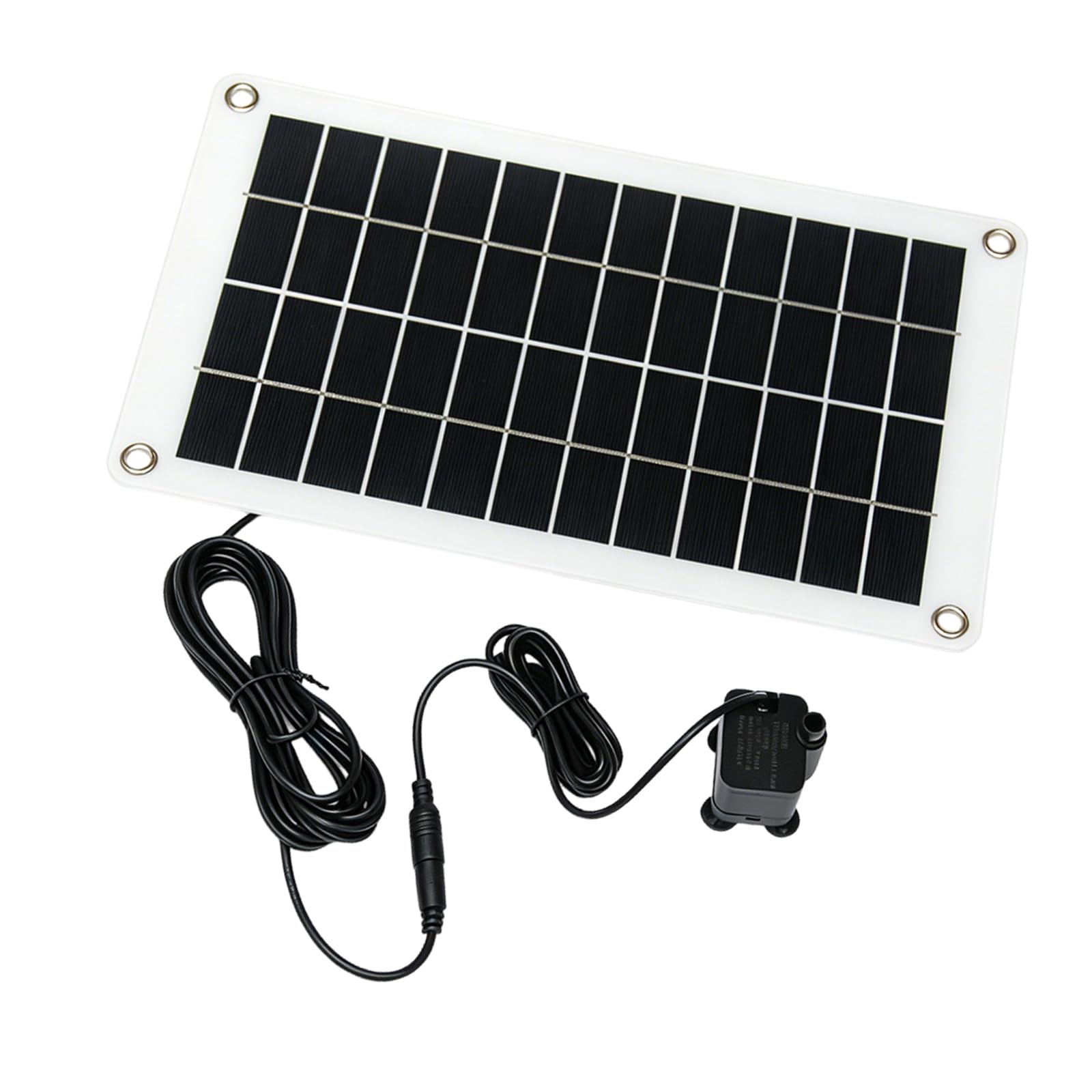 Pompa Solare per laghetto con Pannello 31 x 18 cm