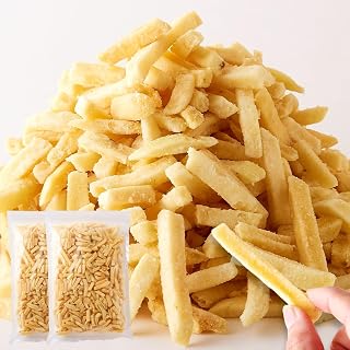 天然生活 有瑕疵 薯条棒 (500克×2袋) 淡盐土豆 零食 家庭饮用 带小吃 脆脆的口感 精选马铃薯 零食