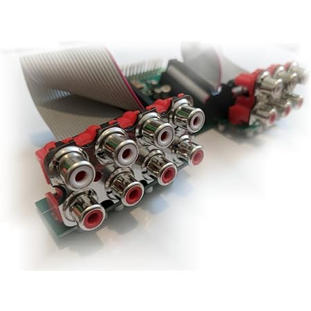 Octo 8 channel sound card for the Raspberry Pi