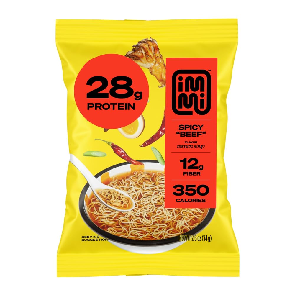 Amazon.com : Immi Ramen Spicy Beef, 2.6 Ounce : Grocery & Gourmet Food
