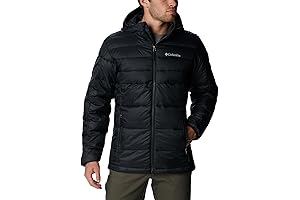 Chaqueta acolchada Columbia Buck Butte II para hombre con capucha