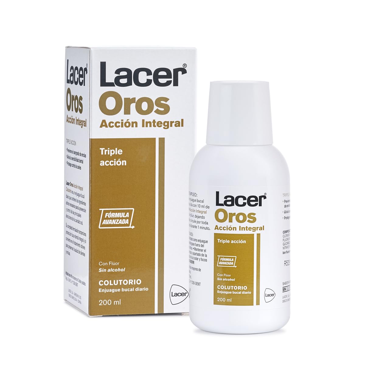 Lacer, Oros Mouthwash, 200 ml